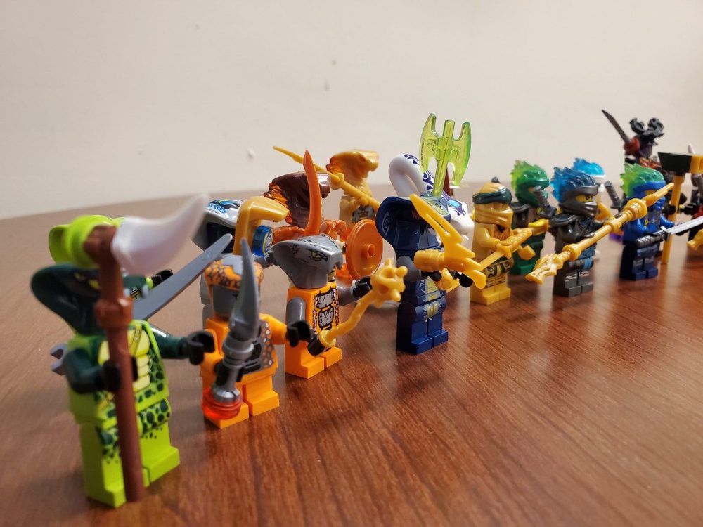 Ninjago Secrets of the Forbidden Spinjitzu 24-Piece Block Figures Collection