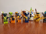 Ninjago Secrets of the Forbidden Spinjitzu 24-Piece Block Figures Collection