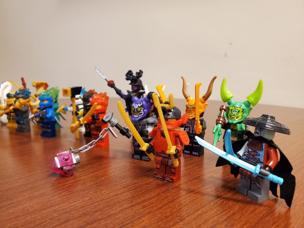 Ninjago Secrets of the Forbidden Spinjitzu 24-Piece Block Figures Collection