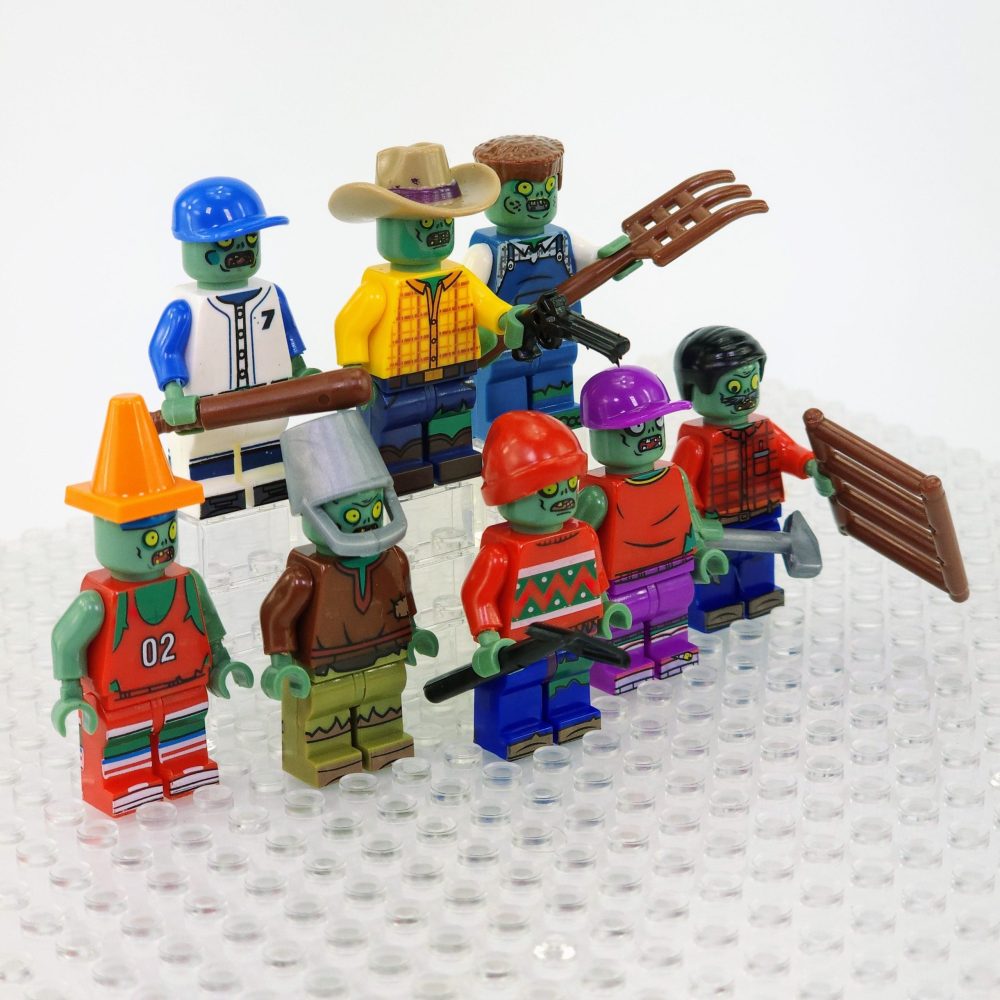 Plants vs Zombies Block Figures Set of 8pcs