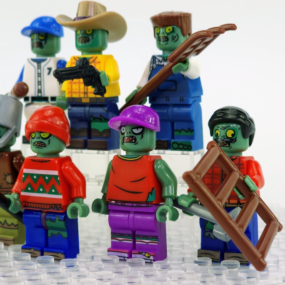 Plants vs Zombies Block Figures Set of 8pcs