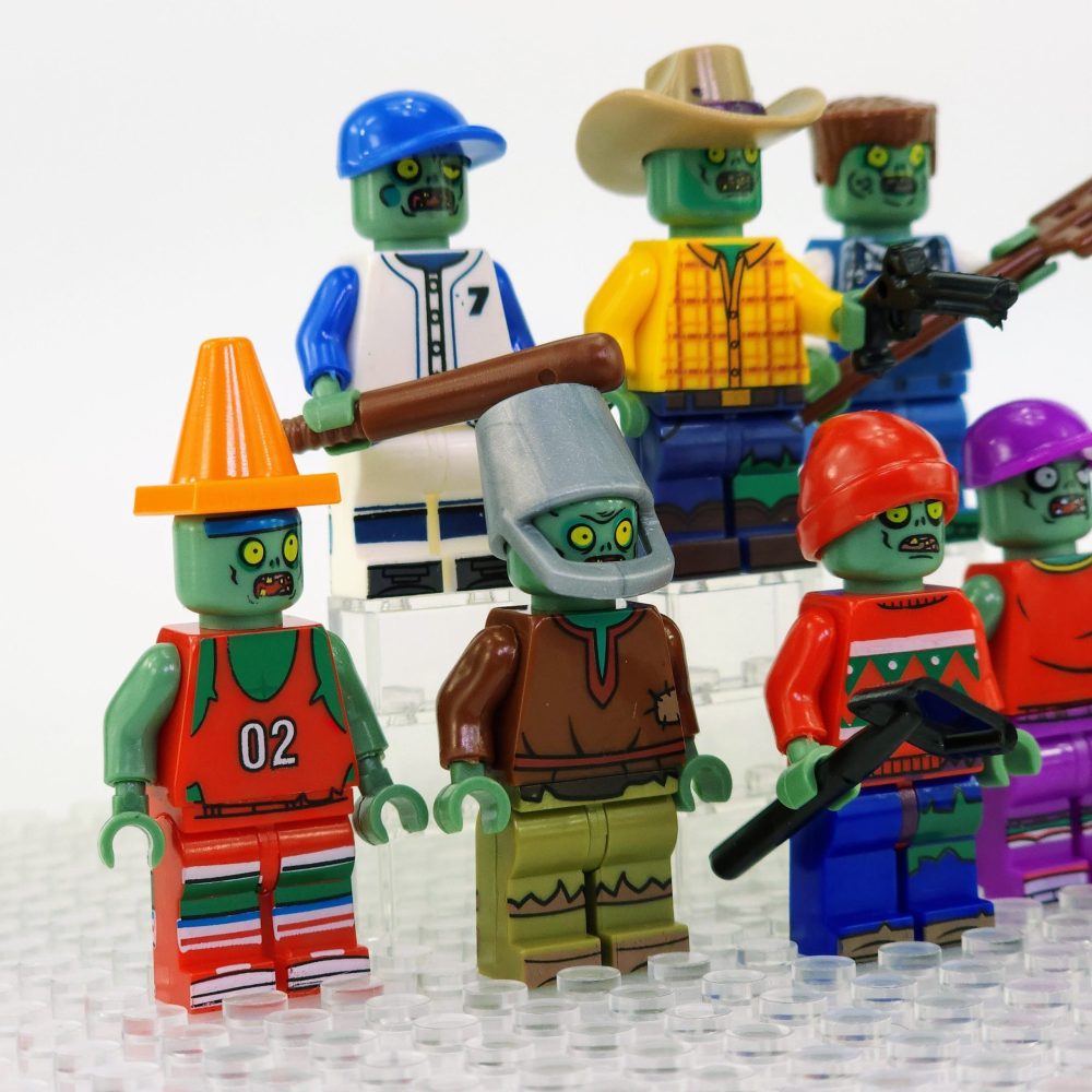 Plants vs Zombies Block Figures Set of 8pcs