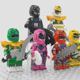 Power Rangers Block Figures Set of 7pcs