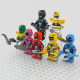 Power Rangers Block Figures Set of 7pcs