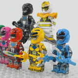 Power Rangers Block Figures Set of 7pcs