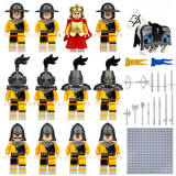 Raven Knight’s Medieval Soldiers Block Figures Set