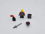 Red Dragon Knights Style 1 Block Figures Set of 10pcs