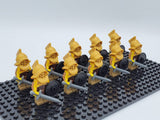 Roman Gladiators Murmillos Minifigures Set of 10pcs 6-41