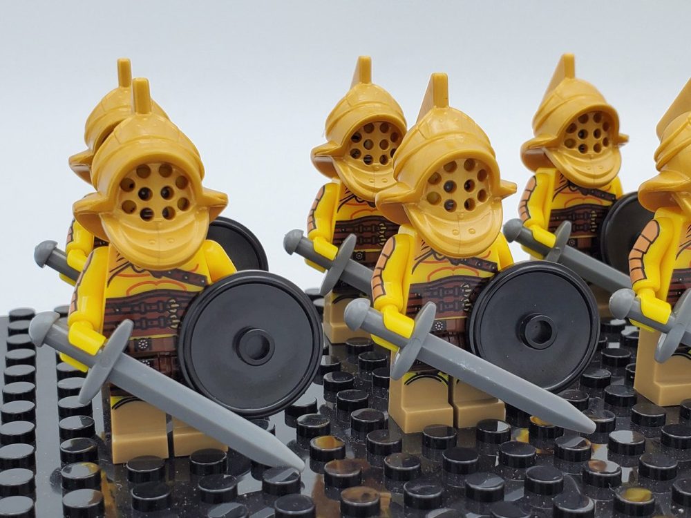 Roman Gladiators Murmillos Minifigures Set of 10pcs 6-41