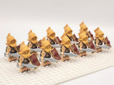 Roman Gladiators Secutors Block Figures Set of 10pcs