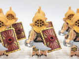 Roman Gladiators Secutors Block Figures Set of 10pcs