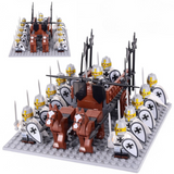 Crusaders War Horse Contingents Block Figures Sets