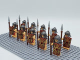 Roman Legionary Block Figures Set of 10pcs