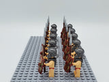 Roman Legionary Block Figures Set of 10pcs