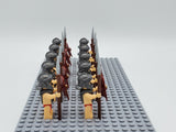 Roman Legionary Block Figures Set of 10pcs