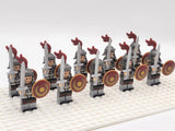 Roman Signifier Guards Block Figures Set of 10pcs