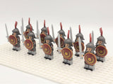 Roman Signifier Guards Block Figures Set of 10pcs