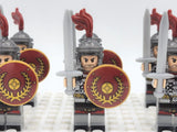 Roman Signifier Guards Block Figures Set of 10pcs