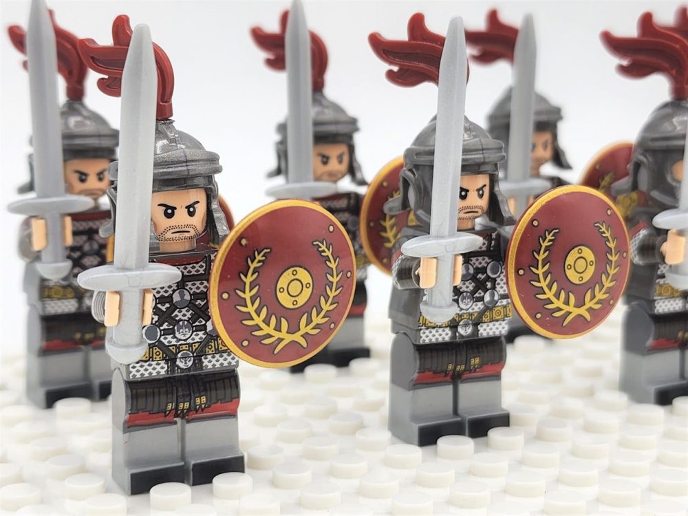 Roman Signifier Guards Block Figures Set of 10pcs