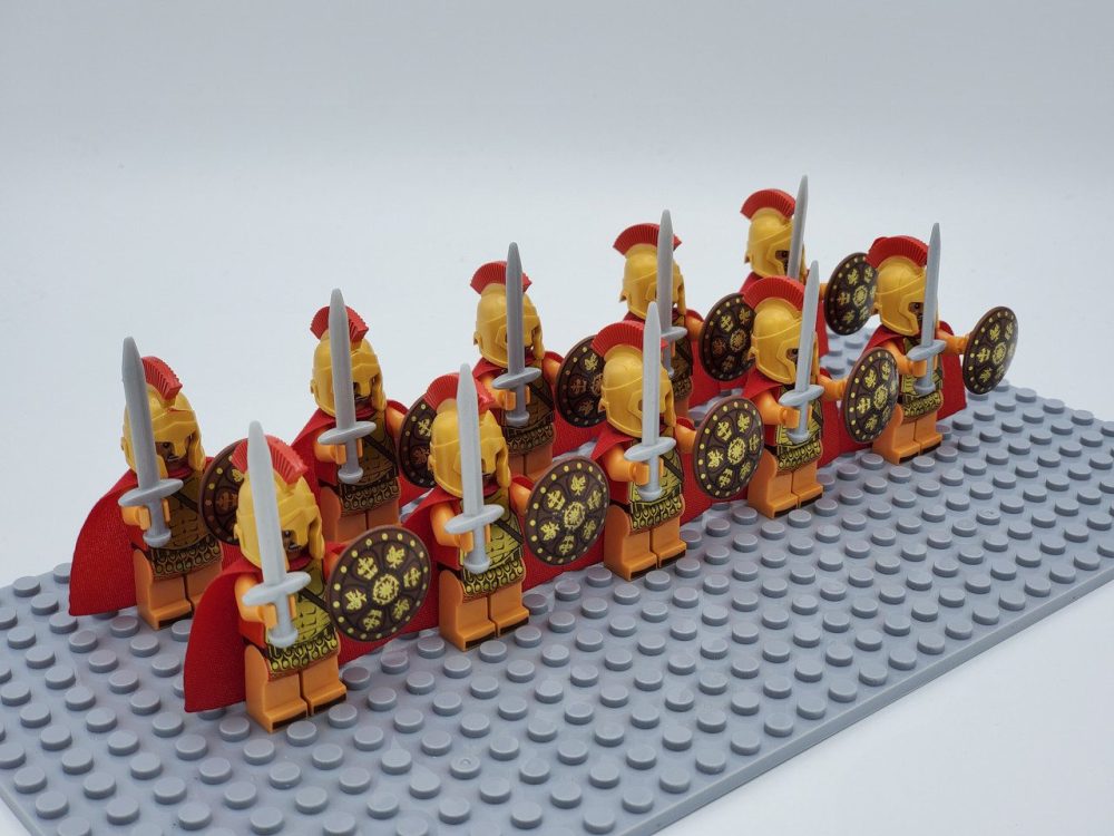 Roman Soldiers Block Figures Set of 10pcs