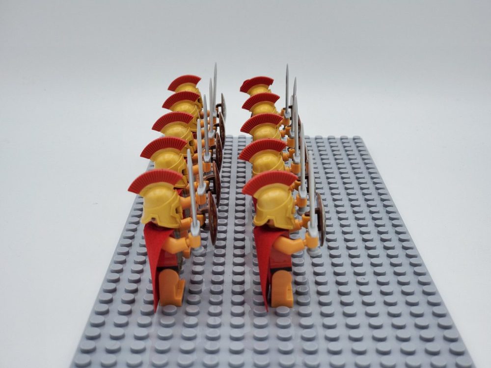 Roman Soldiers Block Figures Set of 10pcs
