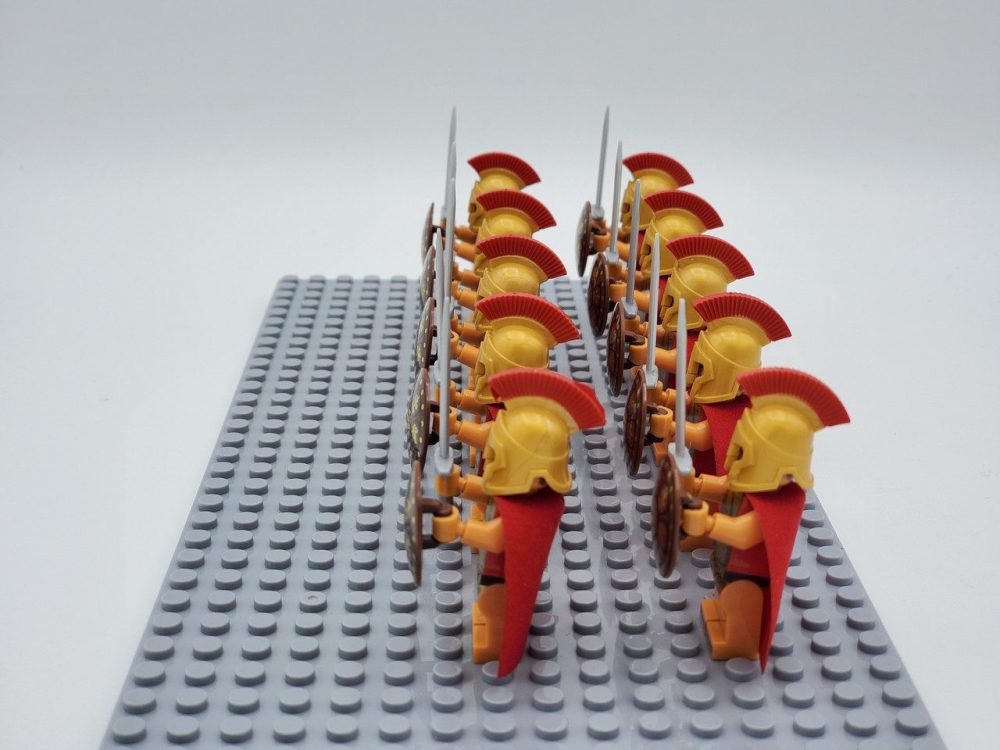 Roman Soldiers Block Figures Set of 10pcs
