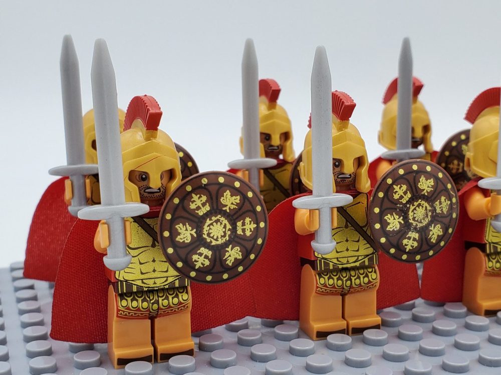 Roman Soldiers Block Figures Set of 10pcs