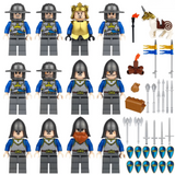 Royal Crown Knights Block Figures Set