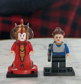 Space War Theme Padme And Queen Amidala Block Figures Set
