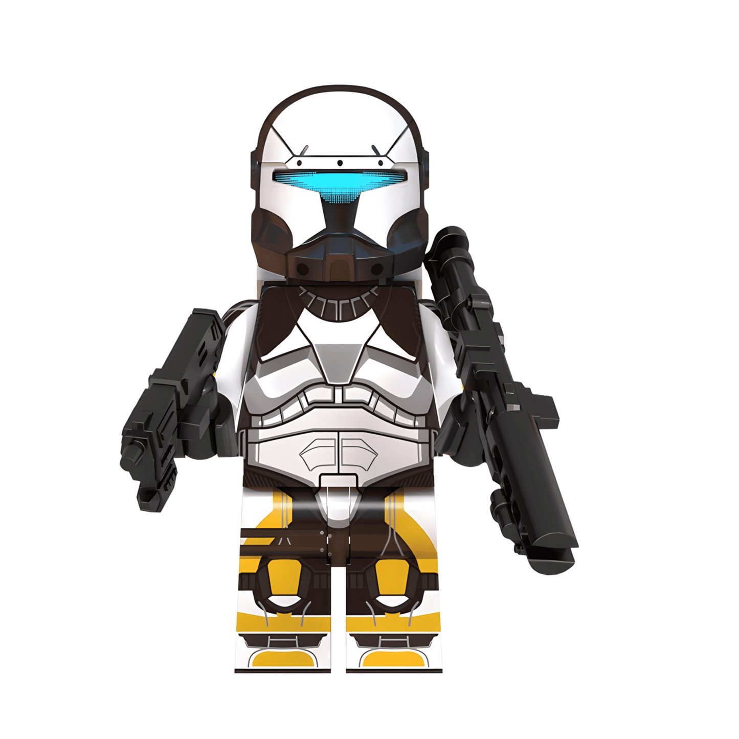 Space War Theme Clone Heroes Captains Leaders & Commanders Block Figures Megalist