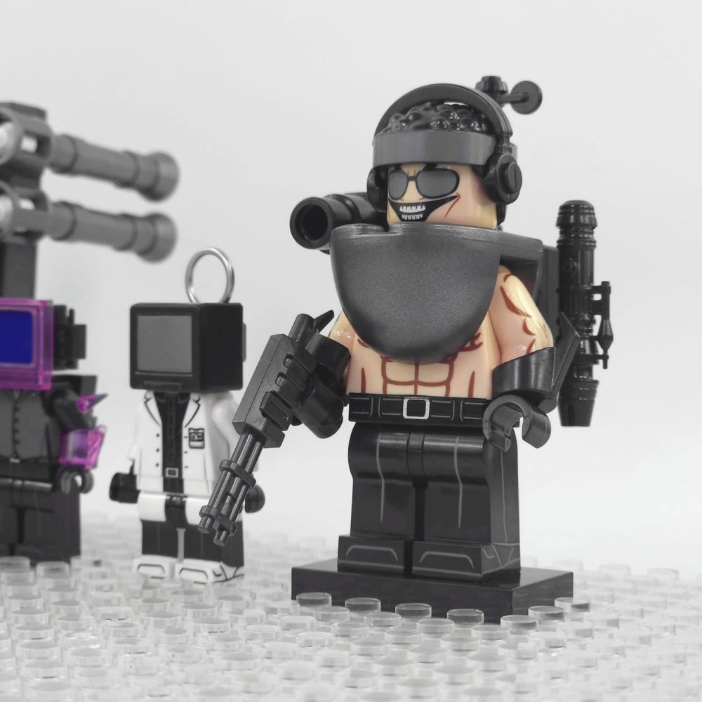 Skibidi Toilet  Maxifigure  Block Figures Set