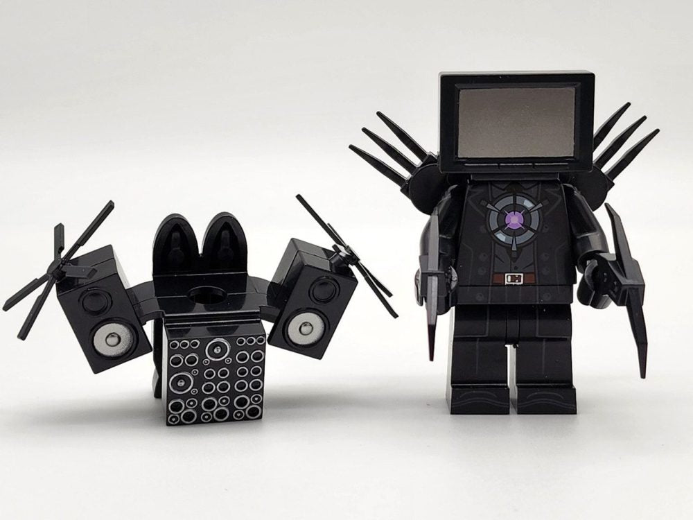 Skibidi Toilet Youtube Shorts Block Figures Set of 4pcs