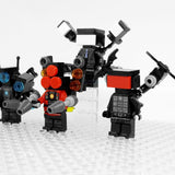 Skibidi Toilet Youtube Shorts Block Figures Set of 4pcs