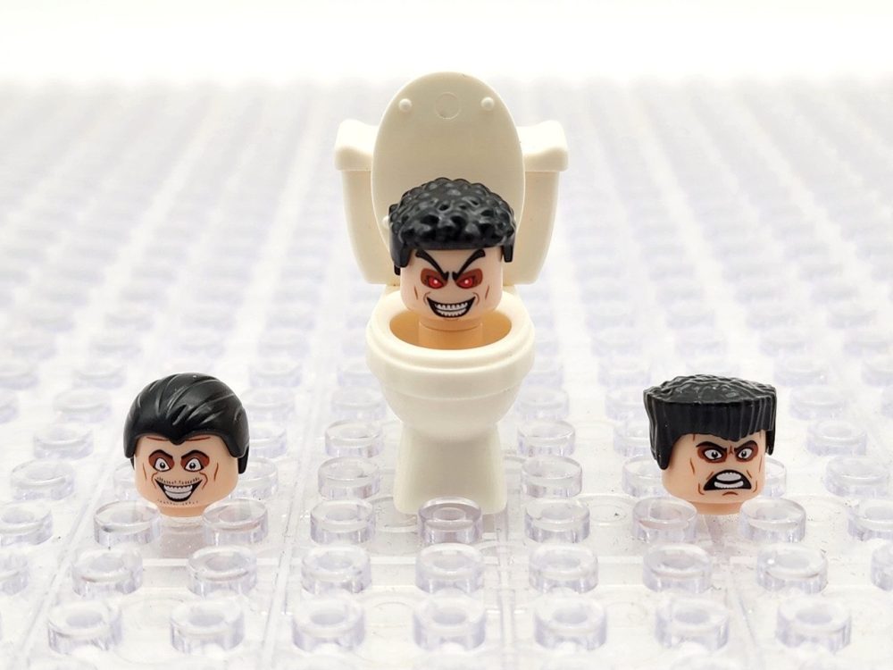 Skibidi Toilet Youtube Shorts Block Figures Set of 4pcs