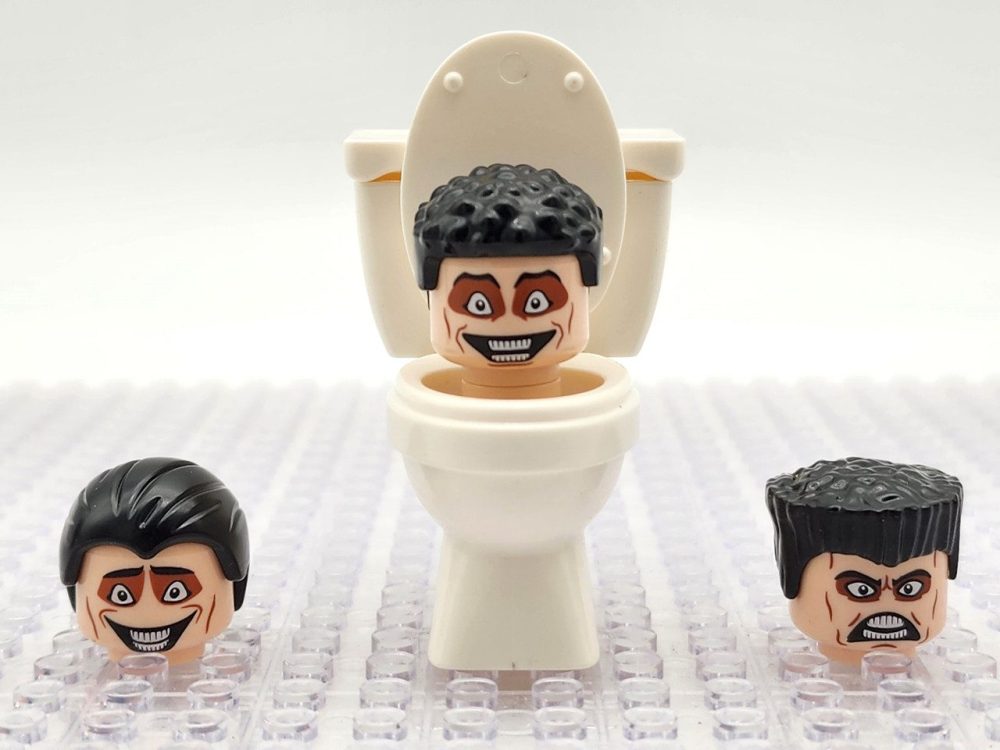 Skibidi Toilet Youtube Shorts Block Figures Set of 4pcs