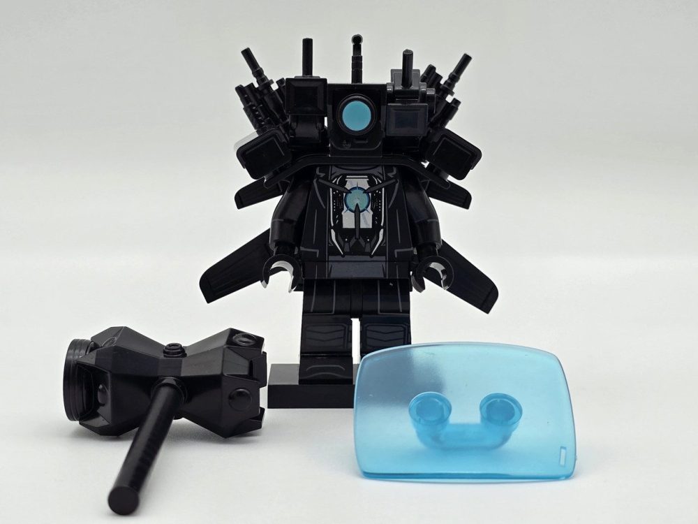 Skibidi Toilet Youtube Shorts Block Figures Humanoid Toilet Man Camera Man