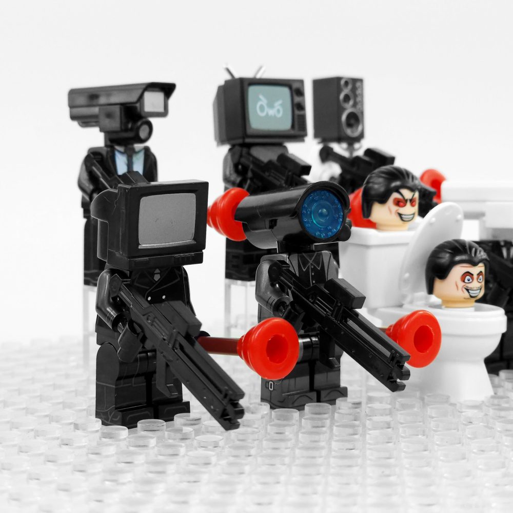 Skibidi Toilet Youtube Shorts Block Figures Set of 8pcs