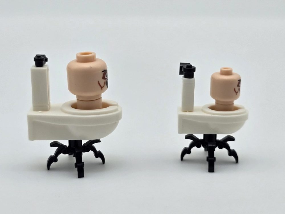 Skibidi Toilet Youtube Shorts Set 2 Block Figures Set of 4pcs