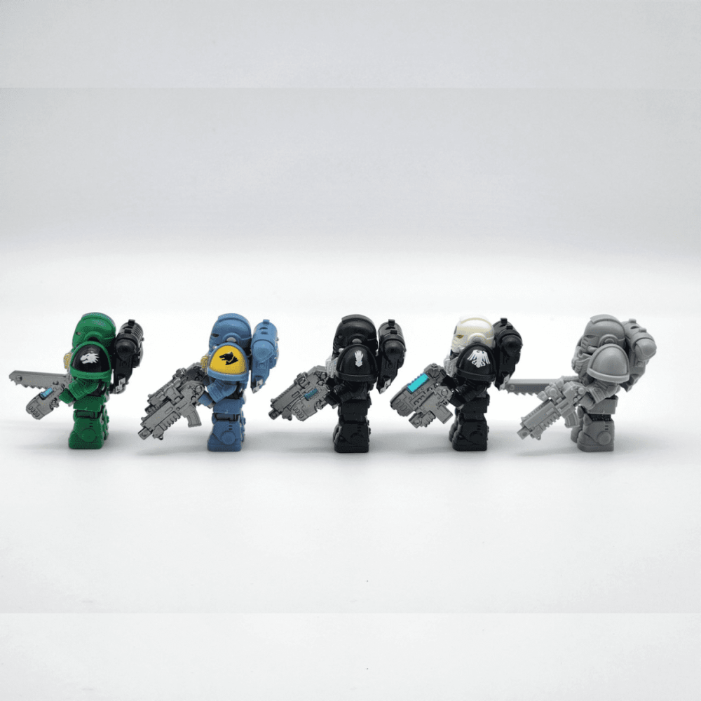 Space Marines Assortment Block Figures Set 2