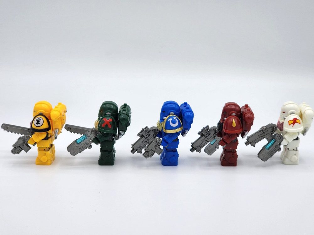 Space Marines Assortment Block Figures Set of 5pcs