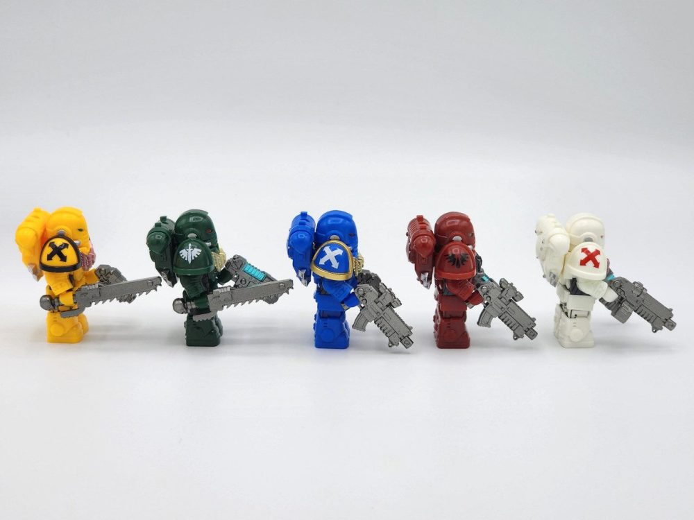 Space Marines Assortment Block Figures Set of 5pcs