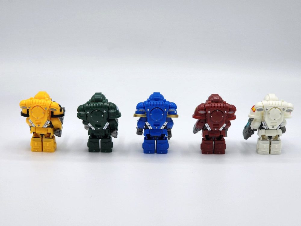 Space Marines Assortment Block Figures Set of 5pcs
