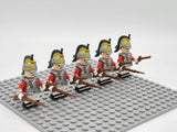 Spanish Cuirassier Block Figures Set of 5pcs