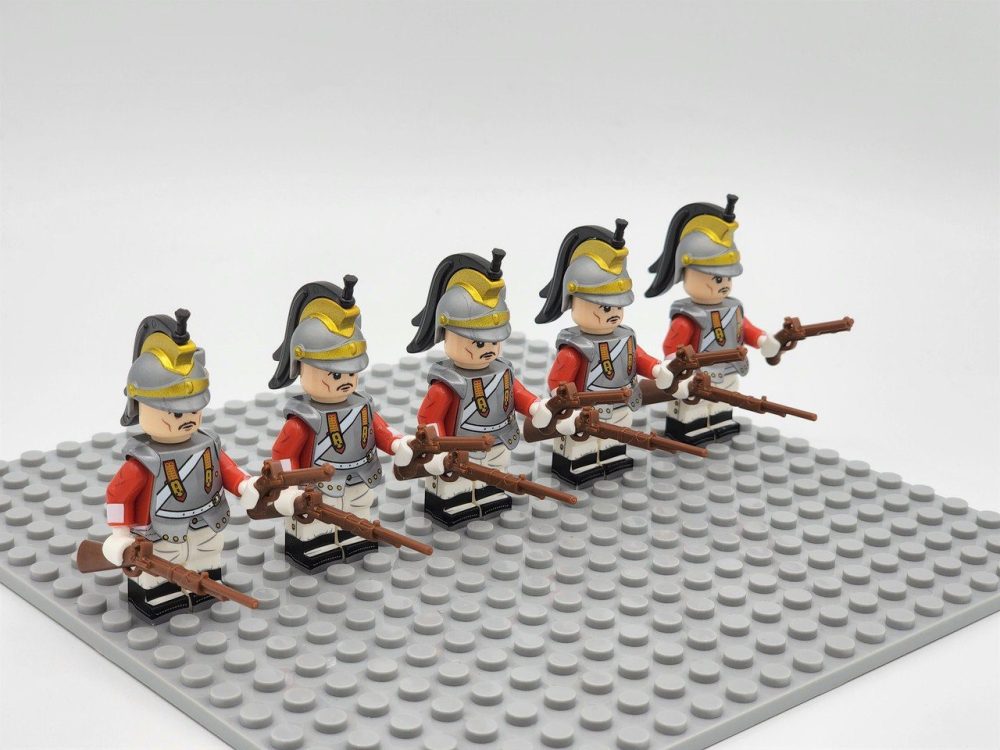 Spanish Cuirassier Block Figures Set of 5pcs