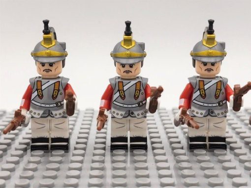 Spanish Cuirassier Block Figures Set of 5pcs
