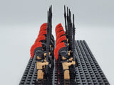 Spartan Warriors (Black Armour) Block Figures Set of 10pcs
