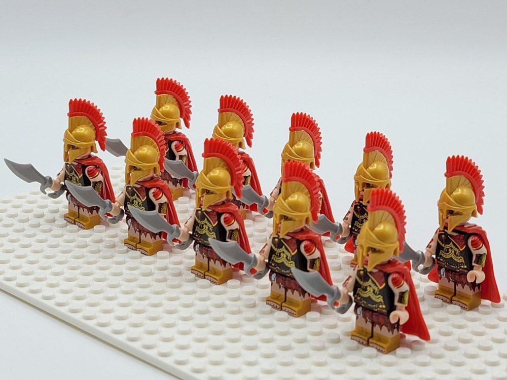 Spartan Women Warriors Minifigures Set of 10pcs 6-41
