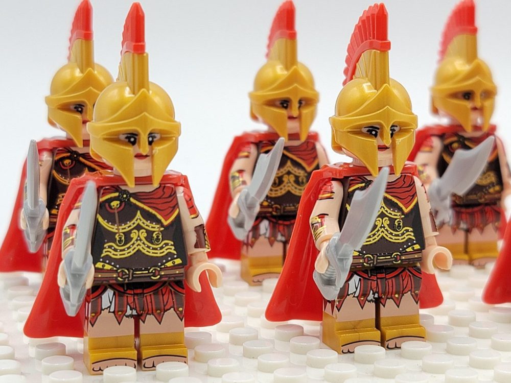 Spartan Women Warriors Minifigures Set of 10pcs 6-41
