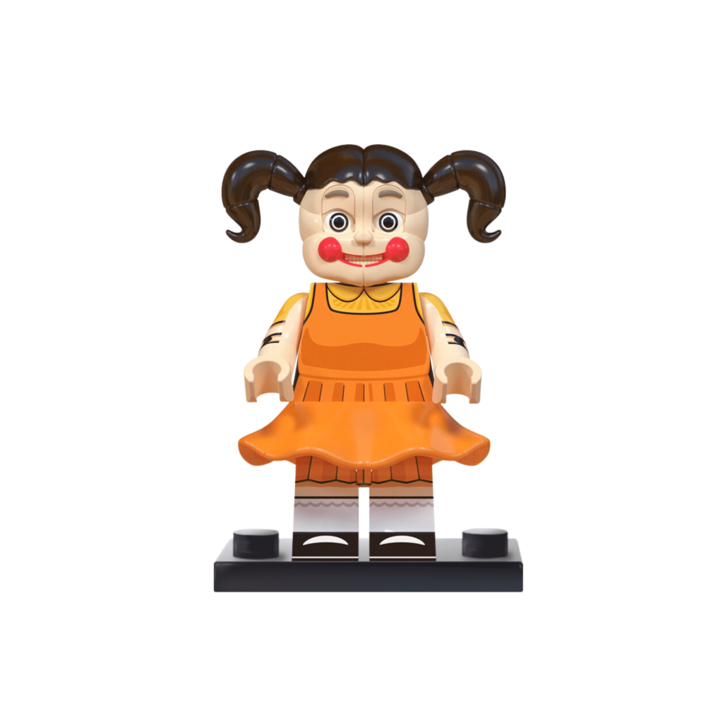 Squid Games Block Figures Set of 9pcs