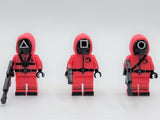 Squid Games Block Figures Set of 9pcs
